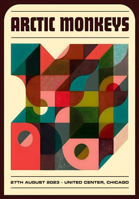 Arctic Monkeys Poster 2022