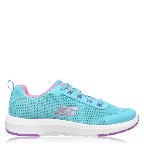 Buy Skechers Dynamic Tread Turquoise Blue/Pink/Purple/White Walking ...