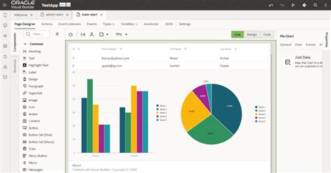 Visual App Builder 的图像结果