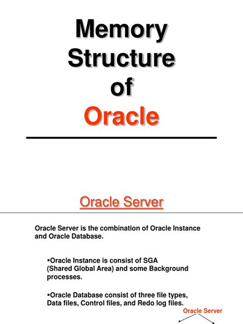 Image result for Memory Components in Oracle DBA