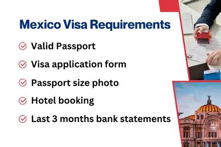 Mexico visa requirements for Indian citizens:Fees & Photo Size