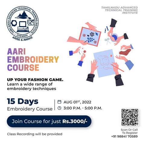 Embroidery Course – TATTI