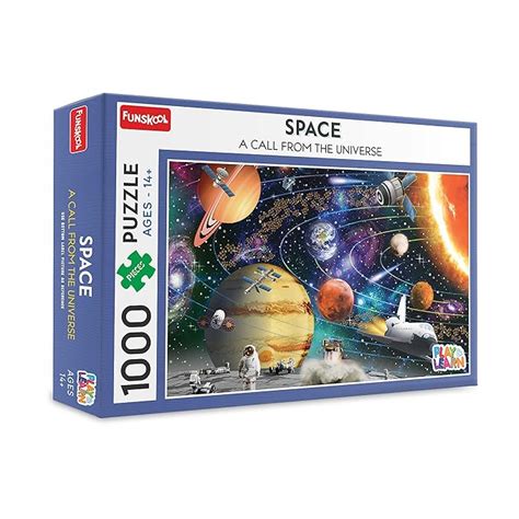 Buy Play & Learn Funskool Space Jigsaw Puzzle Game for Kids, 1000 ...