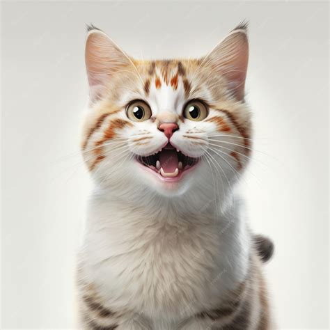 Smiling Cute Cat