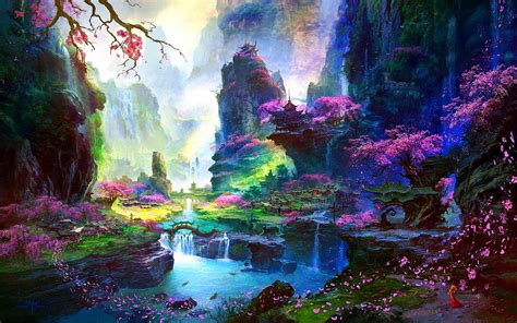 Fantasy Anime Wallpapers - Wallpaper Cave