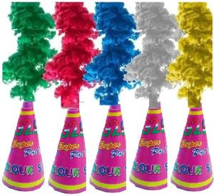 Govind Holi (Pack of4)Color smoke Anar, color fog for Events,Holi gulal ...