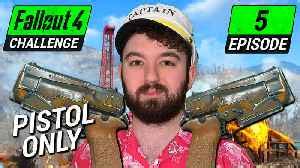 Can You Beat Fallout 4 Survival With Only A Pistol? Ep. - newsR VIDEO