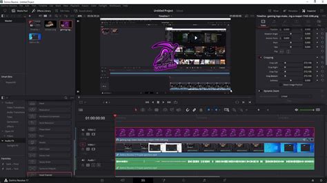 Вставляти водяний знак в DaVinci Resolve професійно
