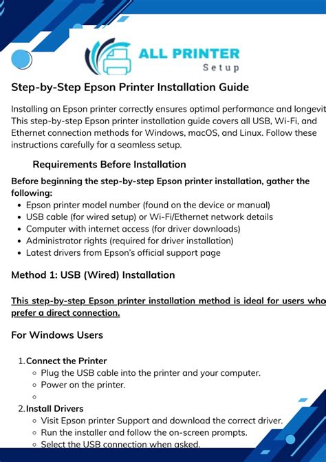 Image result for Epson Printer Installation