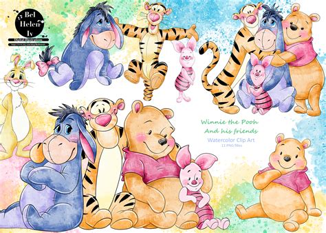 clip art winnie the pooh and friends #5796093 | Clipart Library