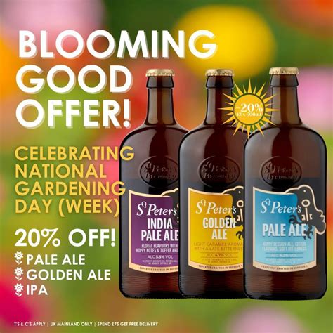 Celebrate National Gardening Week | St. Peter’s Brewery