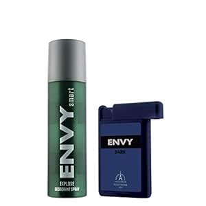 Buy Envy Smart Explode Deo & Dark Pocket Perfume Combo, 135 ml (Pack of ...