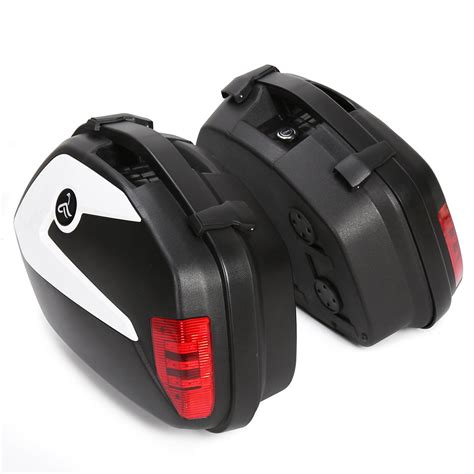 28L Motorcycle Hard Saddlebags Saddle Bags For | Ubuy India