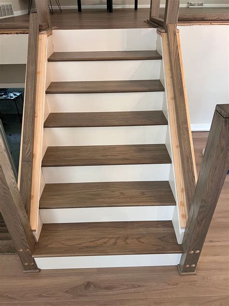 Hardwood Stair Installation | Pro Floors Twin Cities
