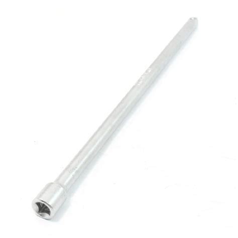 Silver Tone Chrome Plated 1/4" Driver Socket Bar 22.5cm Long : Amazon ...