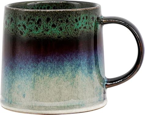 Amazon.com: Garnome Large Ceramic Coffee Mugs, 20 oz Handmade Pottery ...