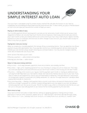 Fillable Online SIMPLE INTEREST AUTO LOAN Fax Email Print - pdfFiller