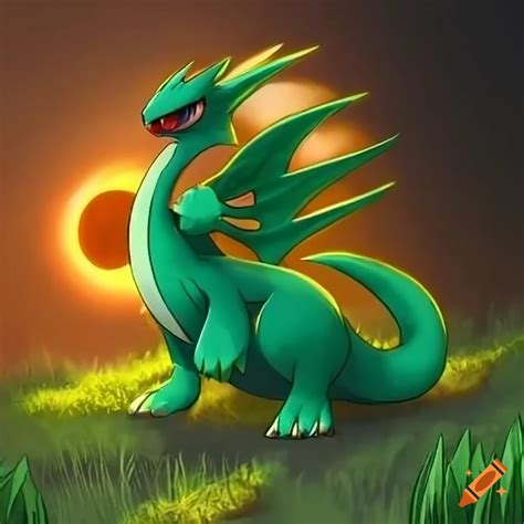 Faerie black dragon with purple strips down its back on Craiyon