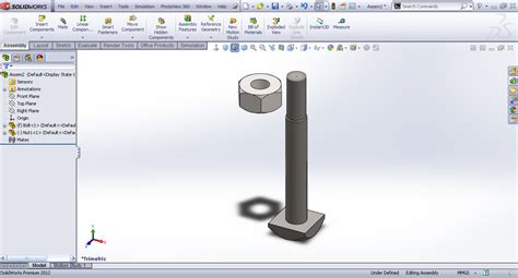 Image result for SolidWorks Machine Screw Tutorial