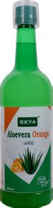 seya Aloe vera Juice in Orange Flavour - 800 ml Price in India - Buy ...