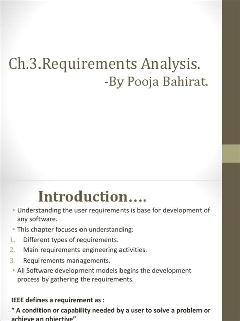 Requirements Gathering and Analysis Example for Software 的图像结果