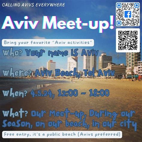Been living in Tel Aviv 8months and only met 2 Avivs… where are all the ...