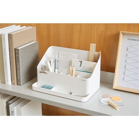 Litem Desktop Holder | White – PAPERQUIRKS STATIONERY