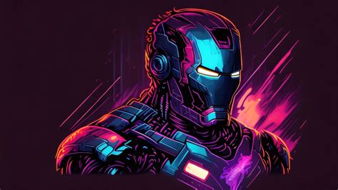 Iron Man Marvel Comics Digital 4K #7600i Wallpaper 4K HD