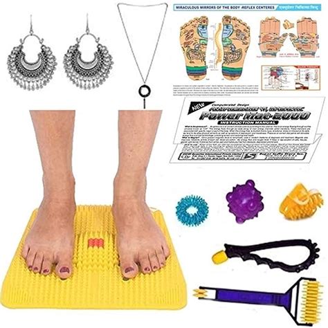 ACi Acupressure Power Mat With Magnets Pyramids For Pain Relief And ...
