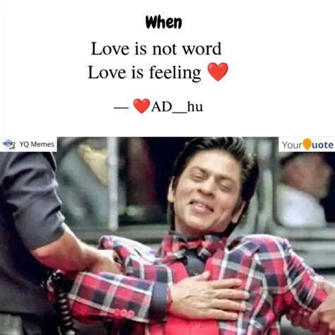 Love is not word Love is... | Quotes & Writings by Madhu | YourQuote