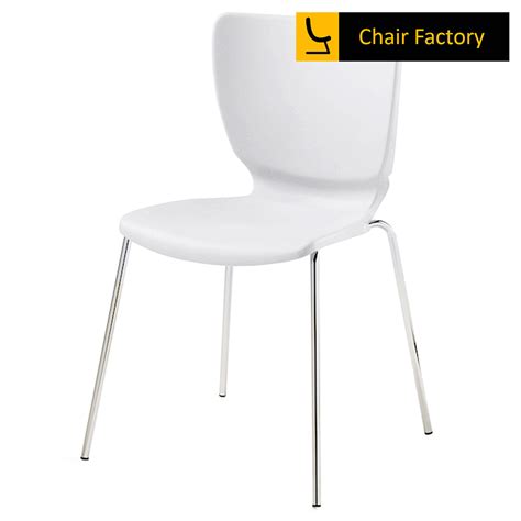 Viva White Bistro Cafe Chair | Chair Factory