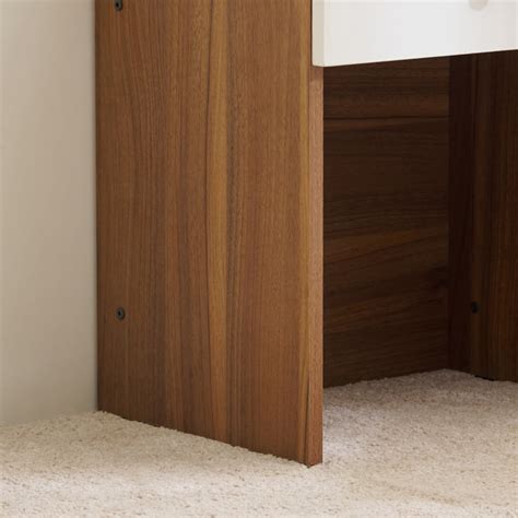 Buy Helios Nolan Dresser with Mirror and Stool - Teak from Helios by ...