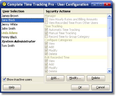 Complete Time Tracking 的图像结果