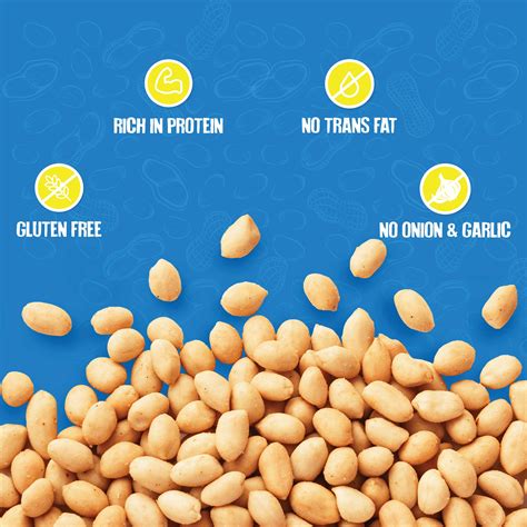 Salted Flavor Roasted Peanuts (150gm x 4) – Taali Foods India
