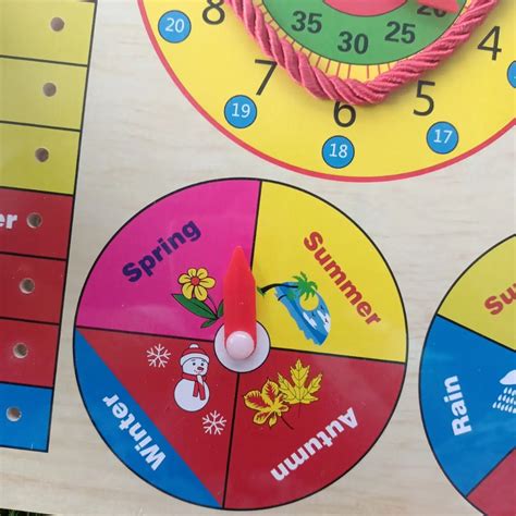 Wooden Analog clock All in One Board - MyLittleTales