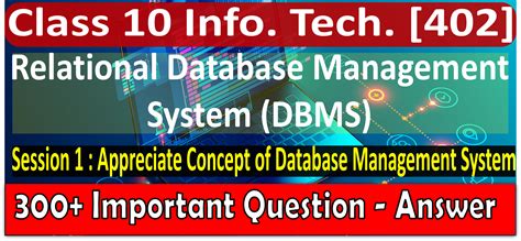 Image result for Database Management System Class 10 G Learning