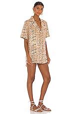 FAITHFULL THE BRAND Charlita Shirt Dress in Wyldie Animal | REVOLVE