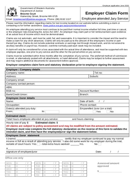 Disability Insurance Claim Form 的图像结果