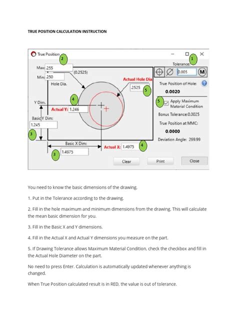 Image result for Visualize How to Calculate True Position