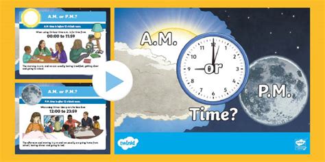 A.M. or P.M. Time? PowerPoint (teacher made)