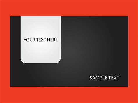Business Card Design Sample Vector 的图像结果