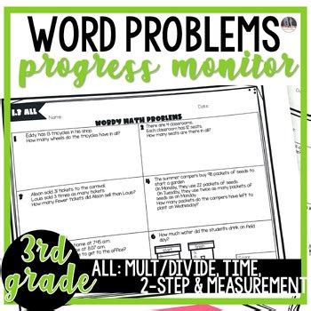 3rd Grade Math Problem Solving Activity Worksheets 的图像结果