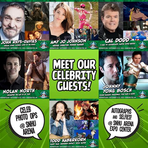 What a lineup! - Granite State Comic Con