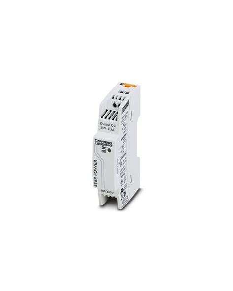 PHOENIX CONTACT, Power Supply, 2868596, STEP-PS/1AC/24DC/0.5