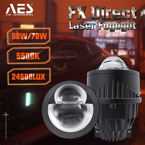 AES FX 2 Laser Bi-Led Fog Projector 3 inch – Car Concepts Shop