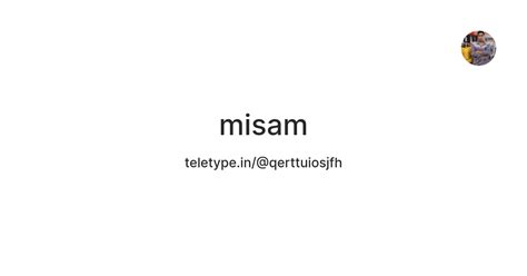 misam — Teletype