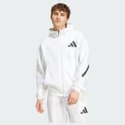 adidas Z.N.E. Full-Zip Hooded Track Jacket - Black | adidas India