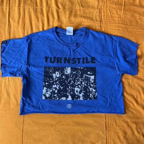 Turnstile band tee 🩵💙 Long sleeve that’s been... | Depop