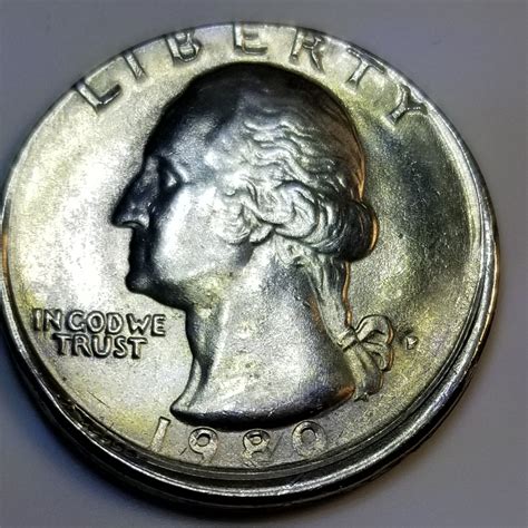 1983 P Quarter Struck off Center/ Spitting Eagle | Coin Talk