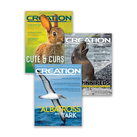 Image result for Creation Magazine Newest Programs